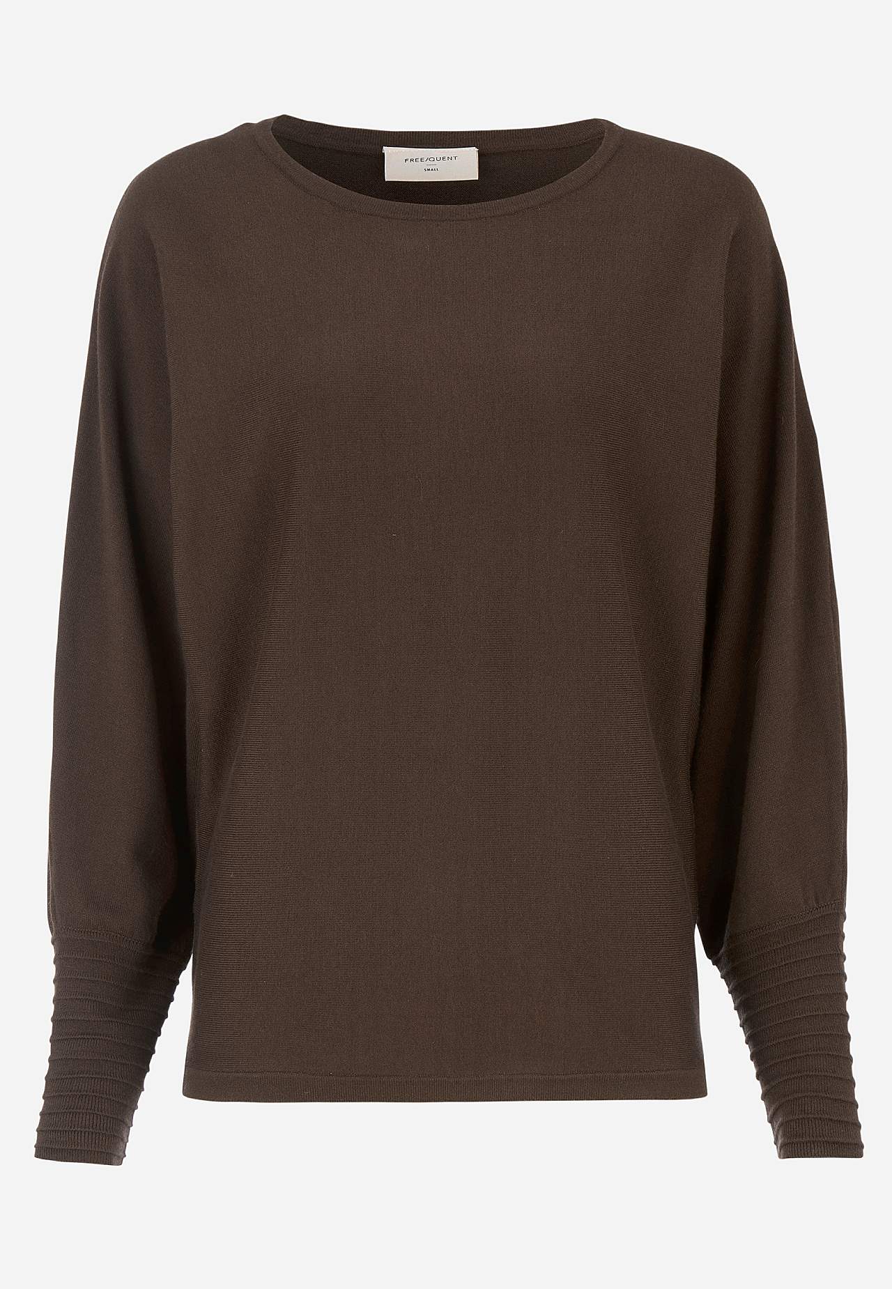 Finstickad tröja med pingvinärmar