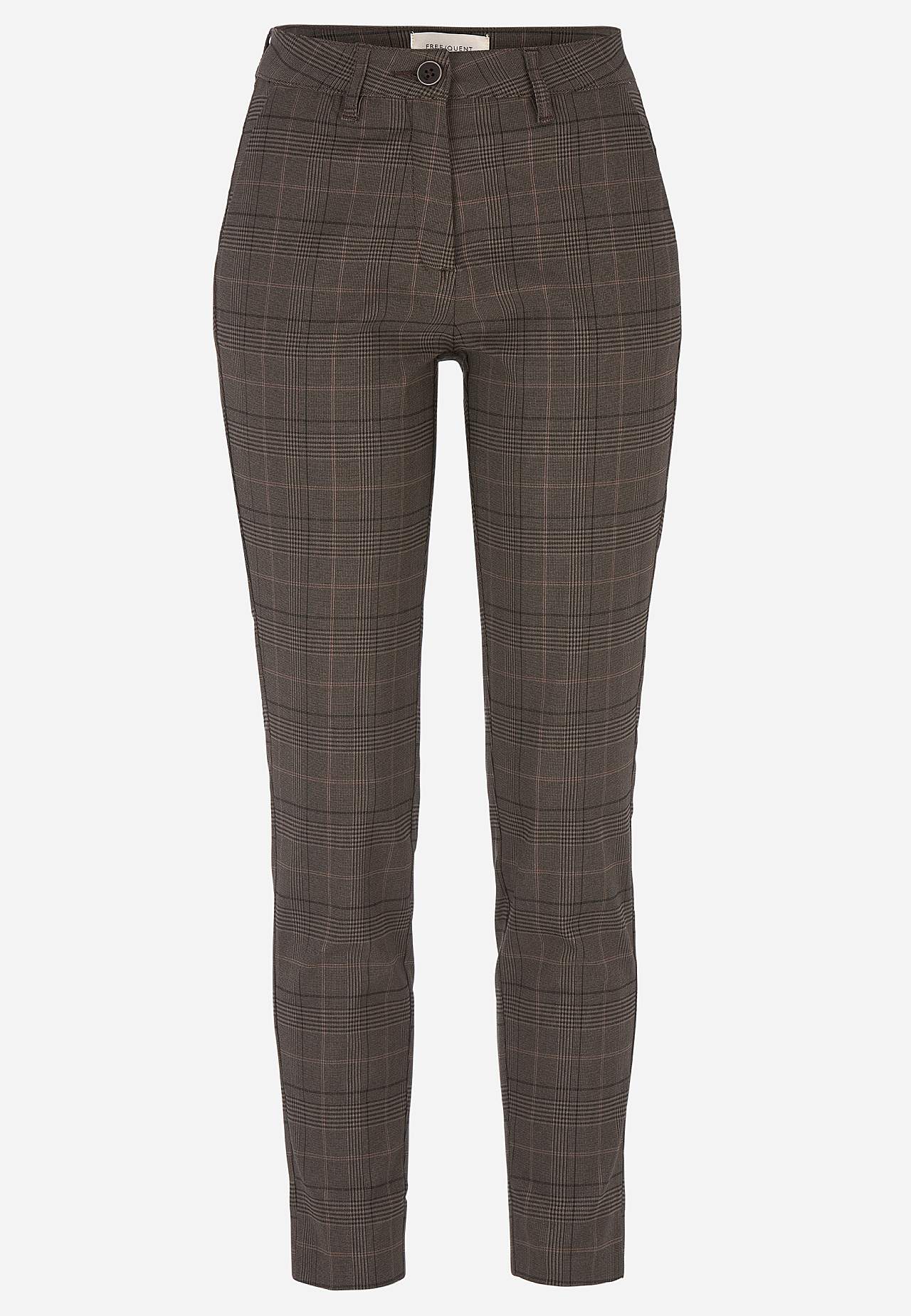 Vävda, rutiga byxor