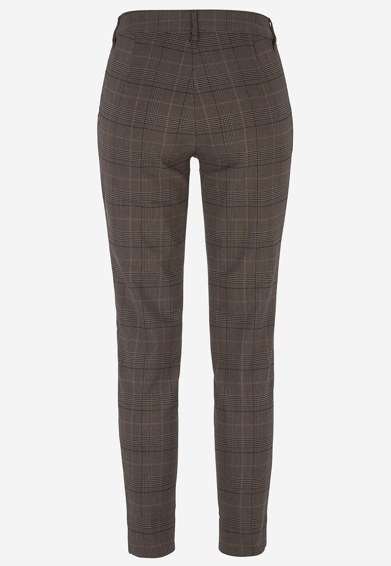 Vävda, rutiga byxor