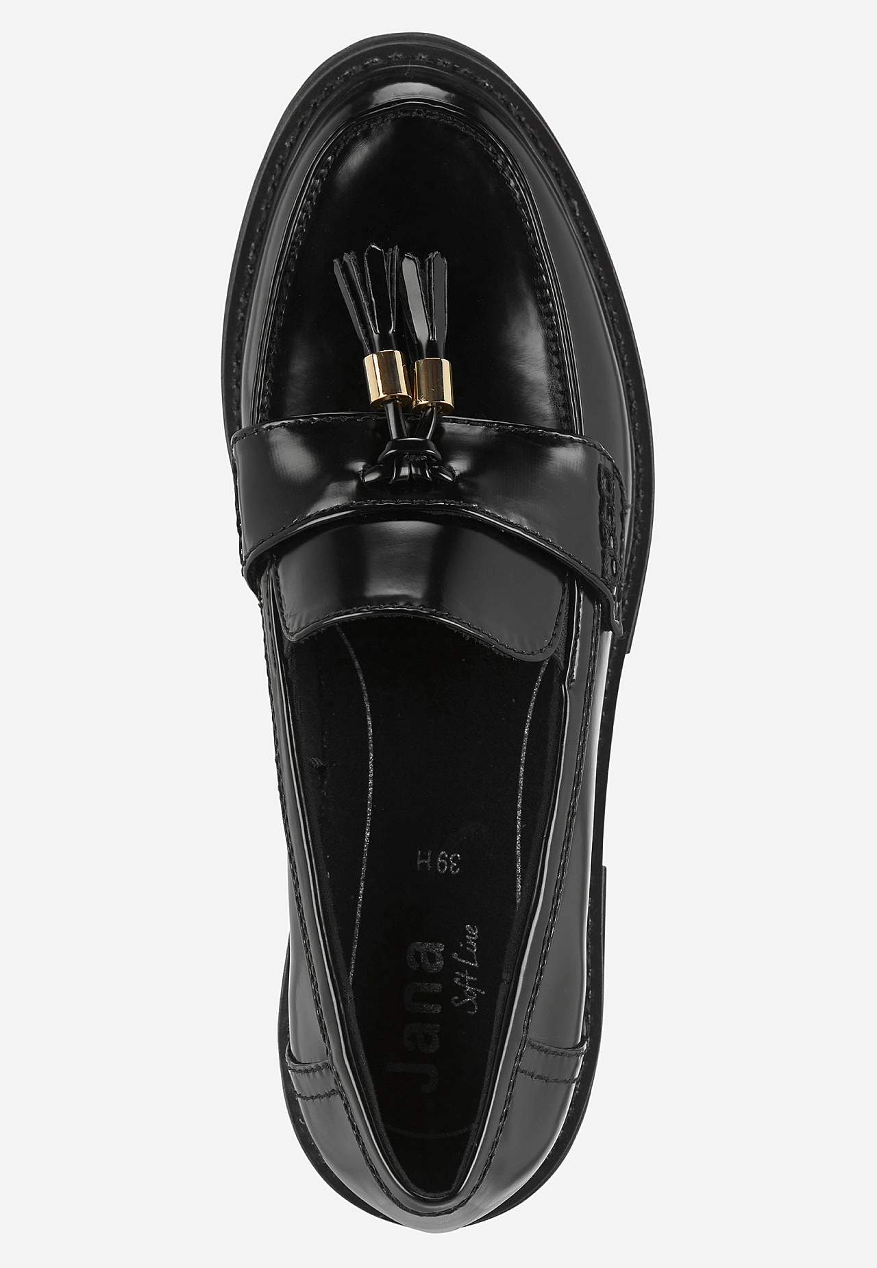 Loafer med tofsar