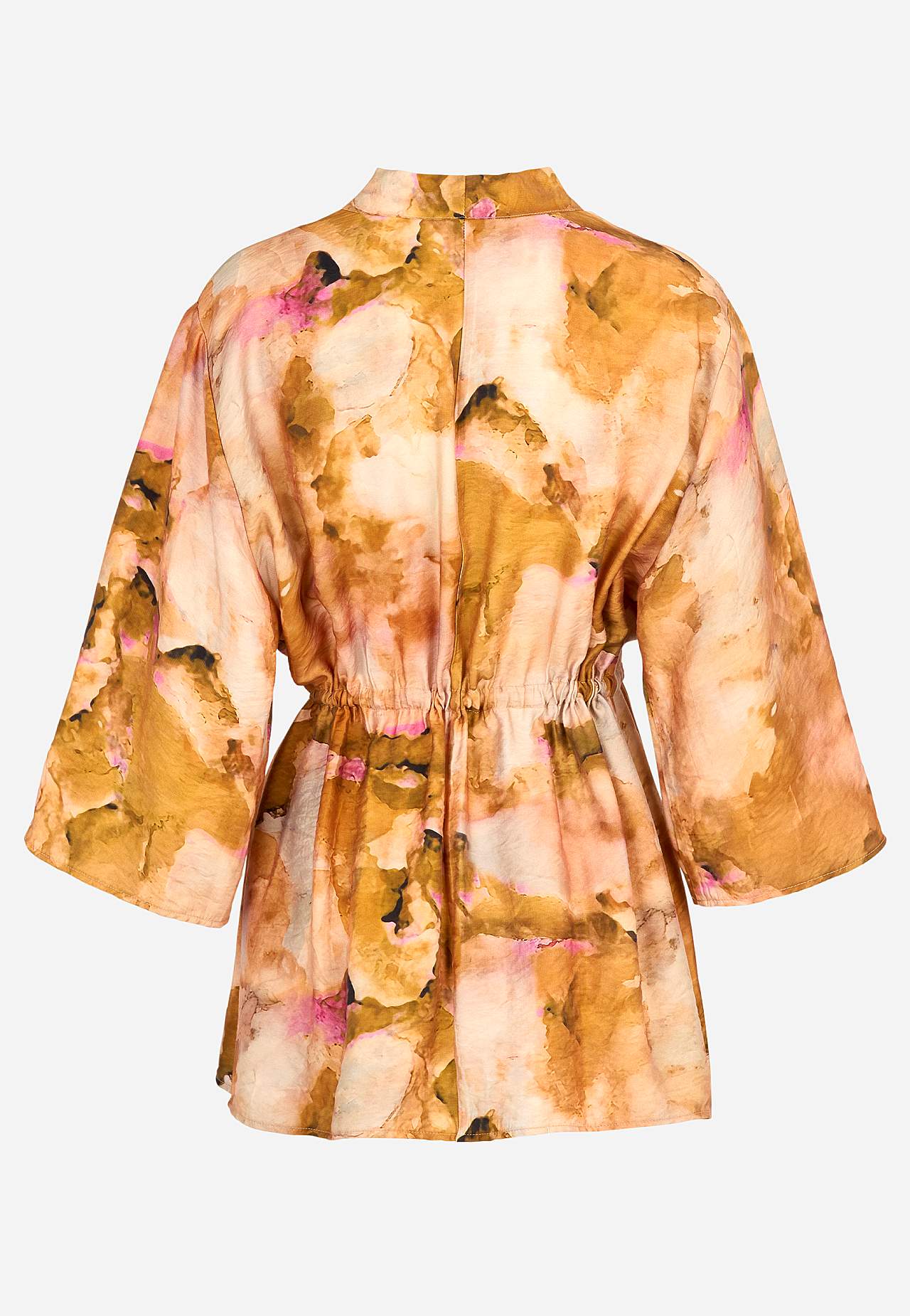 Mönstrad, följsam kimonojacka