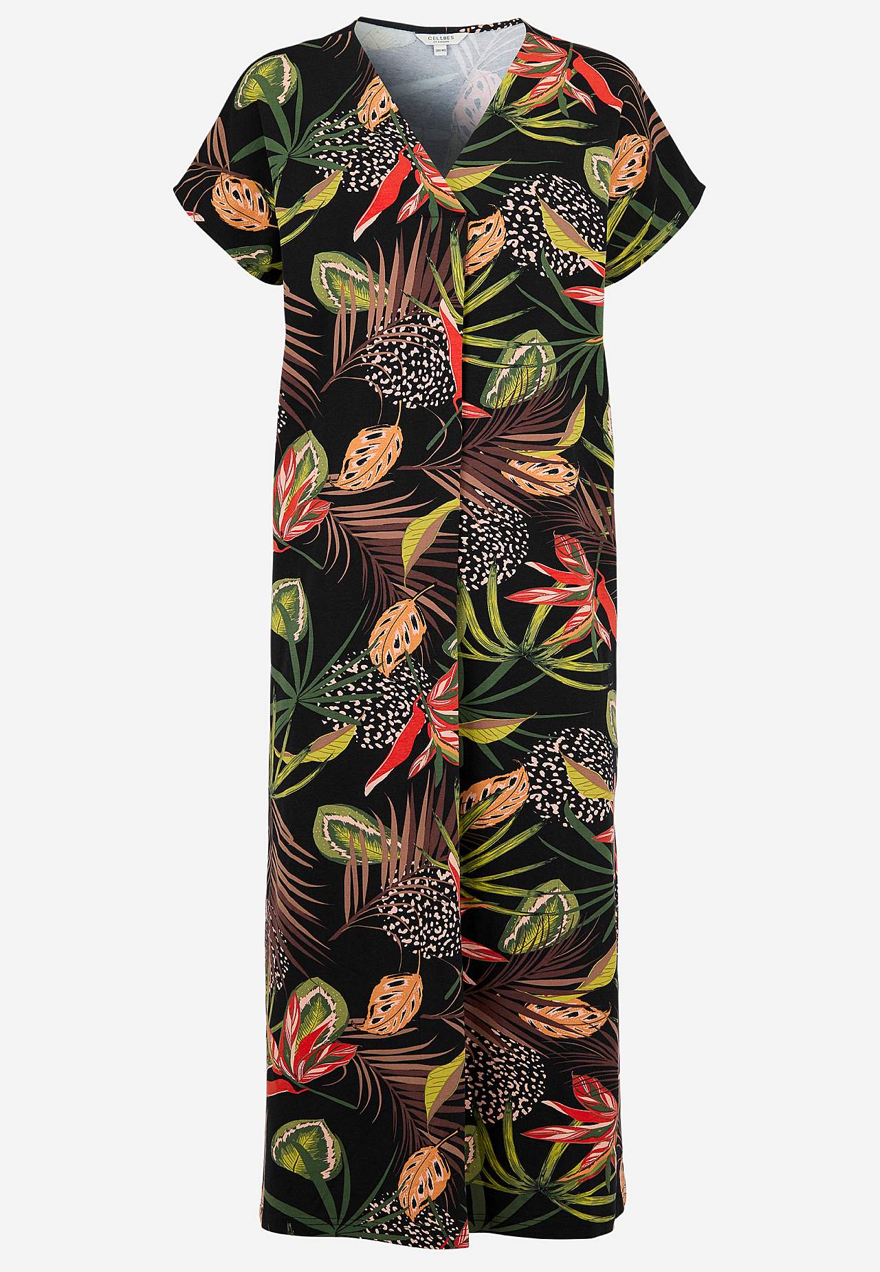 Strandkaftan i trikå