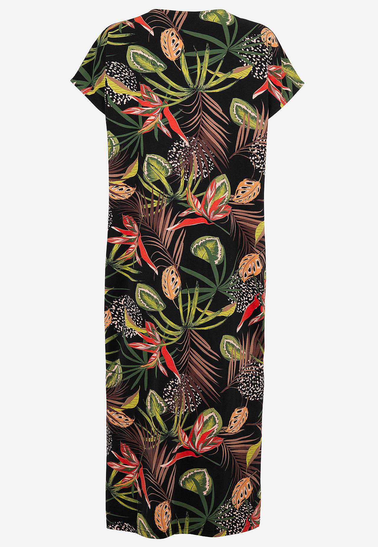 Strandkaftan i trikå