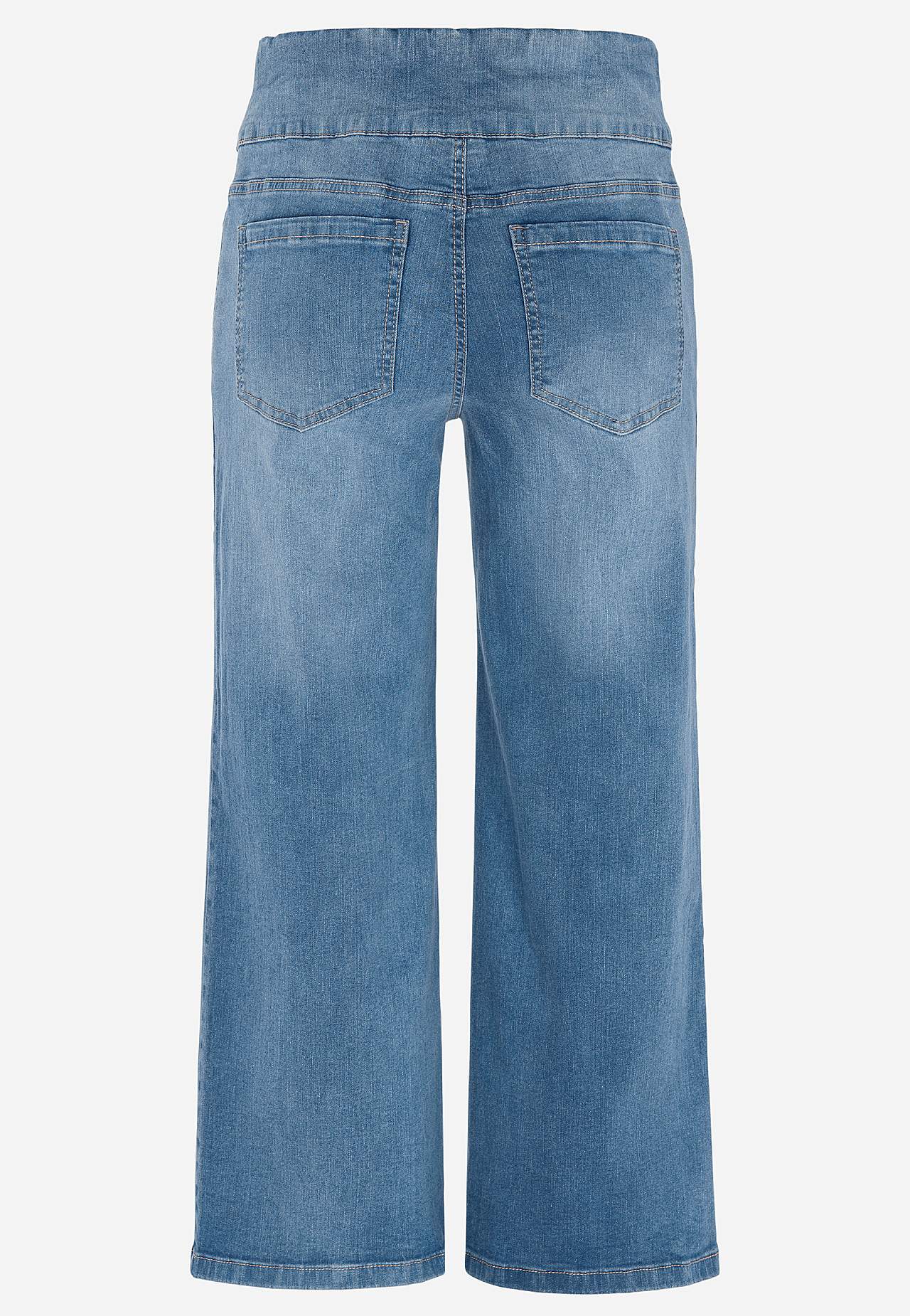 Vida ankellånga jeans med hög midja Elisa