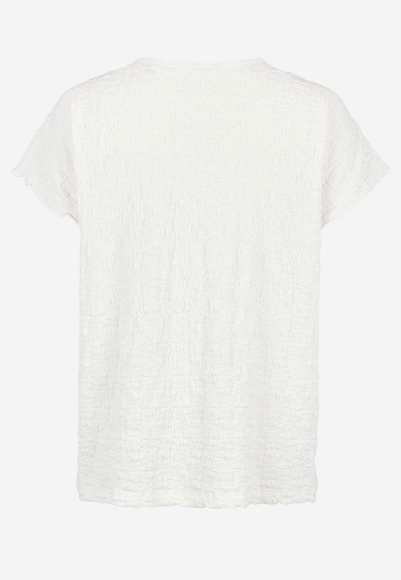 Trikåtopp med struktur