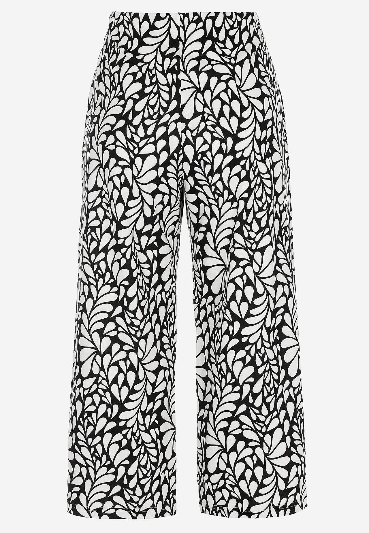 Culottebyxa i trikå