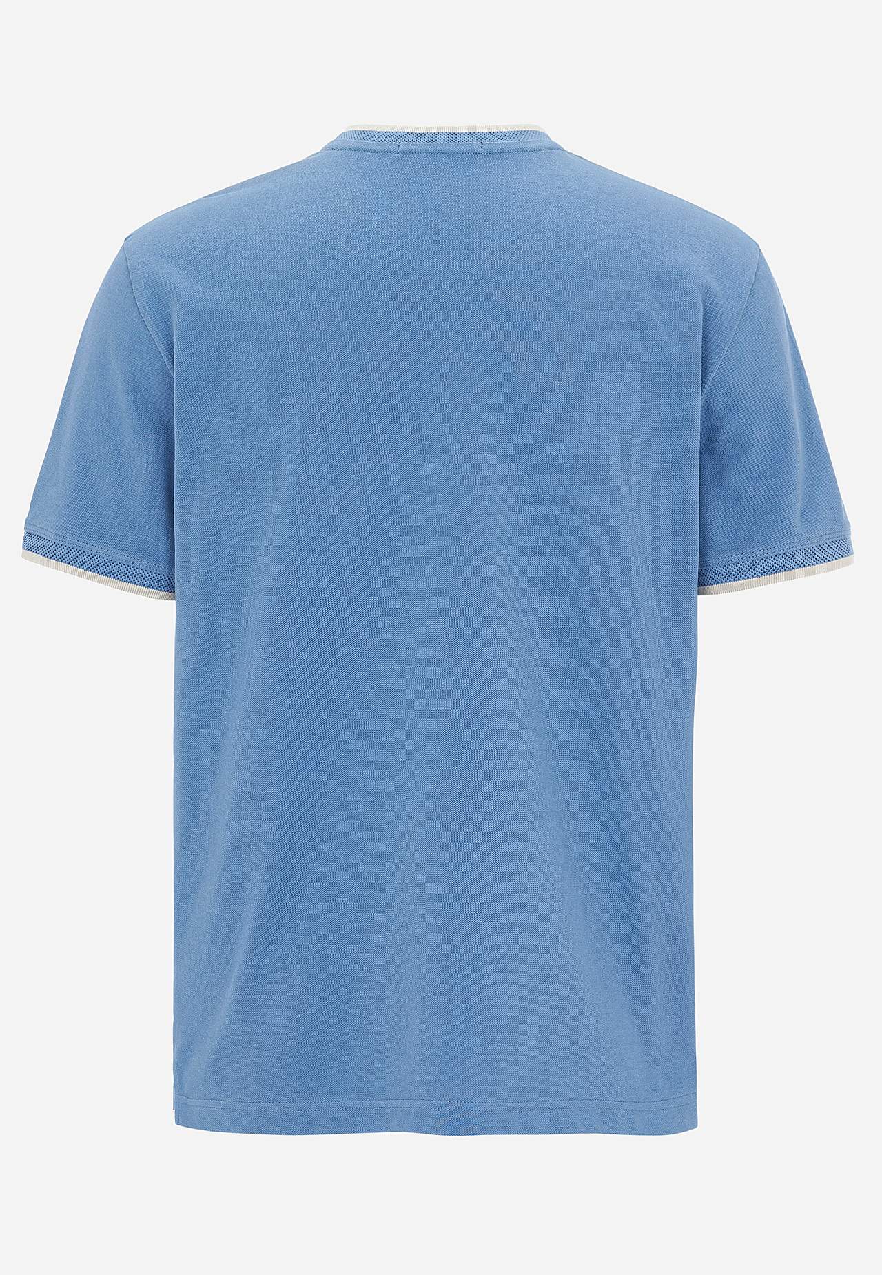 T-shirt med knappslå