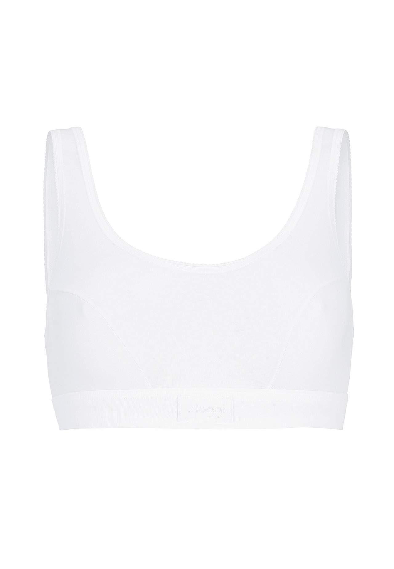 Mjuk bh-topp i bomull Double comfort