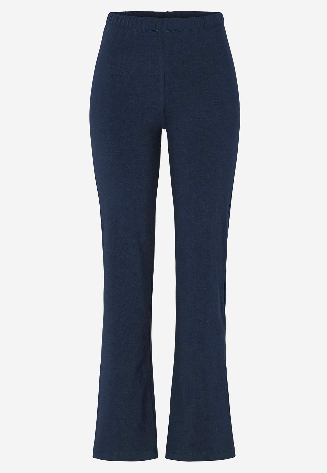 Bootcut žerzejové legíny