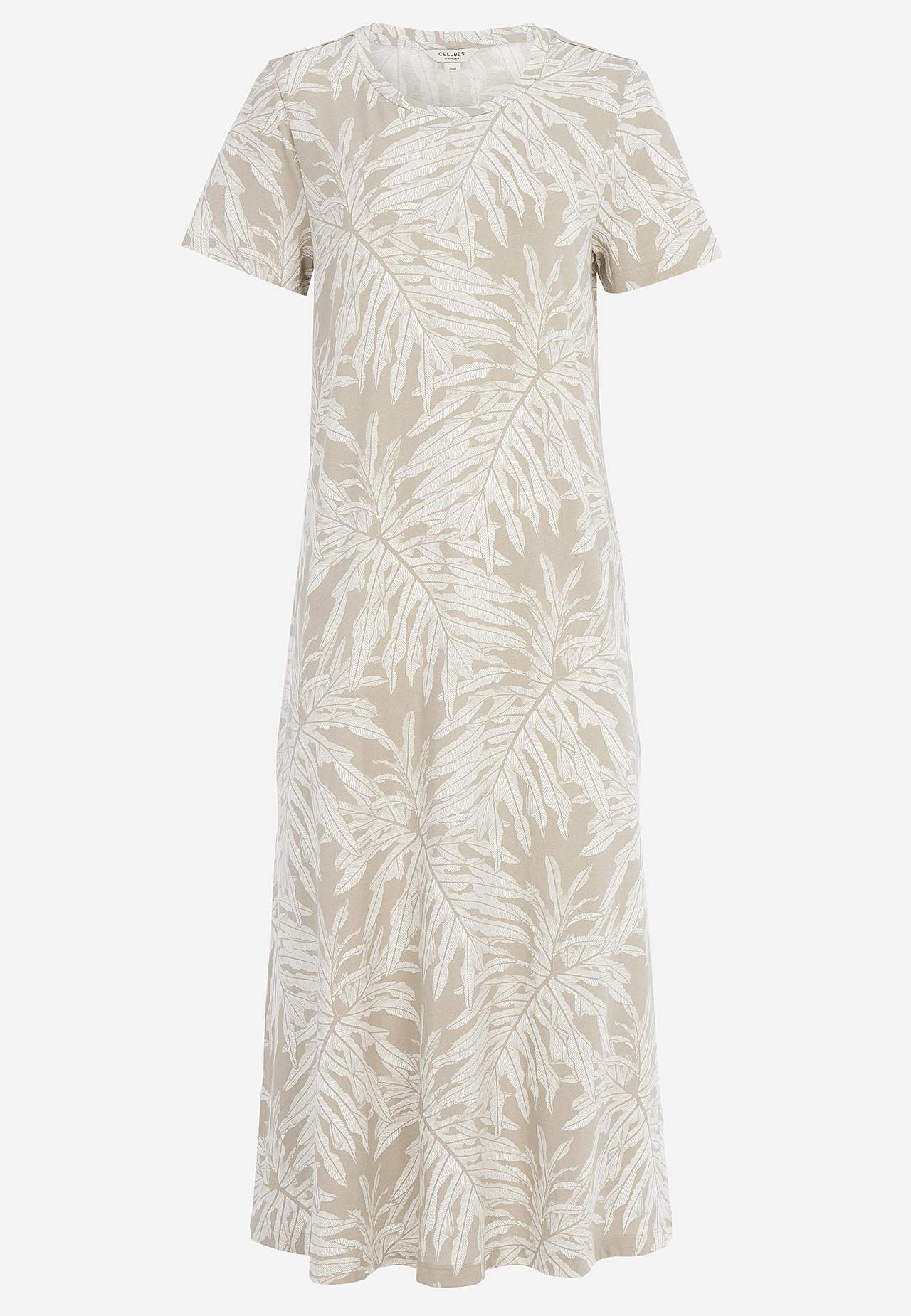 Klänning i ekologisk bomull med fickor