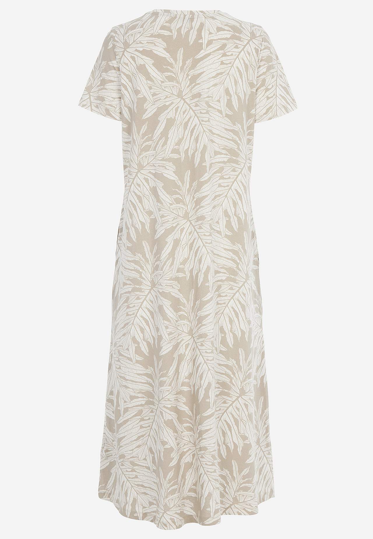 Klänning i ekologisk bomull med fickor