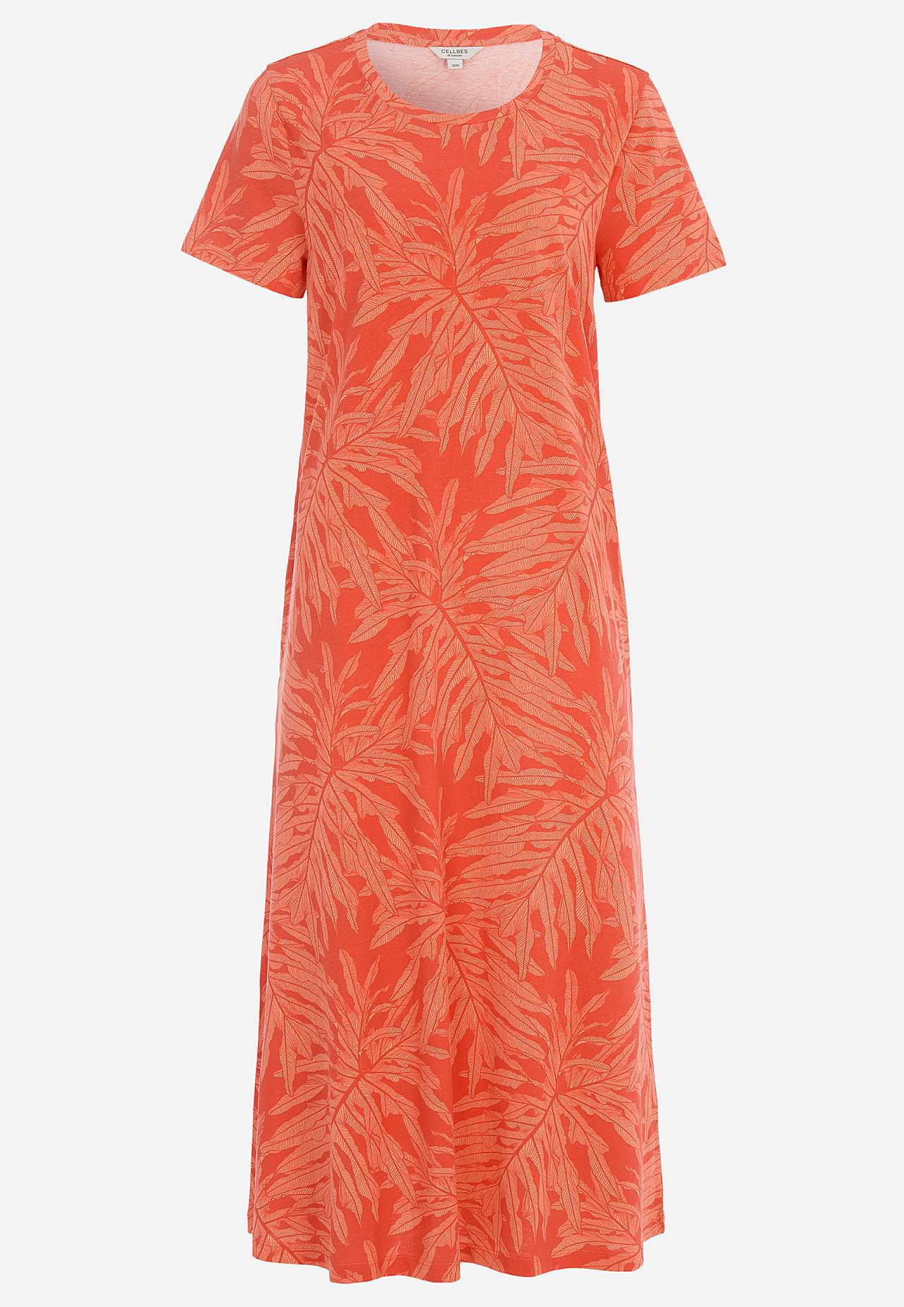 Klänning i ekologisk bomull med fickor