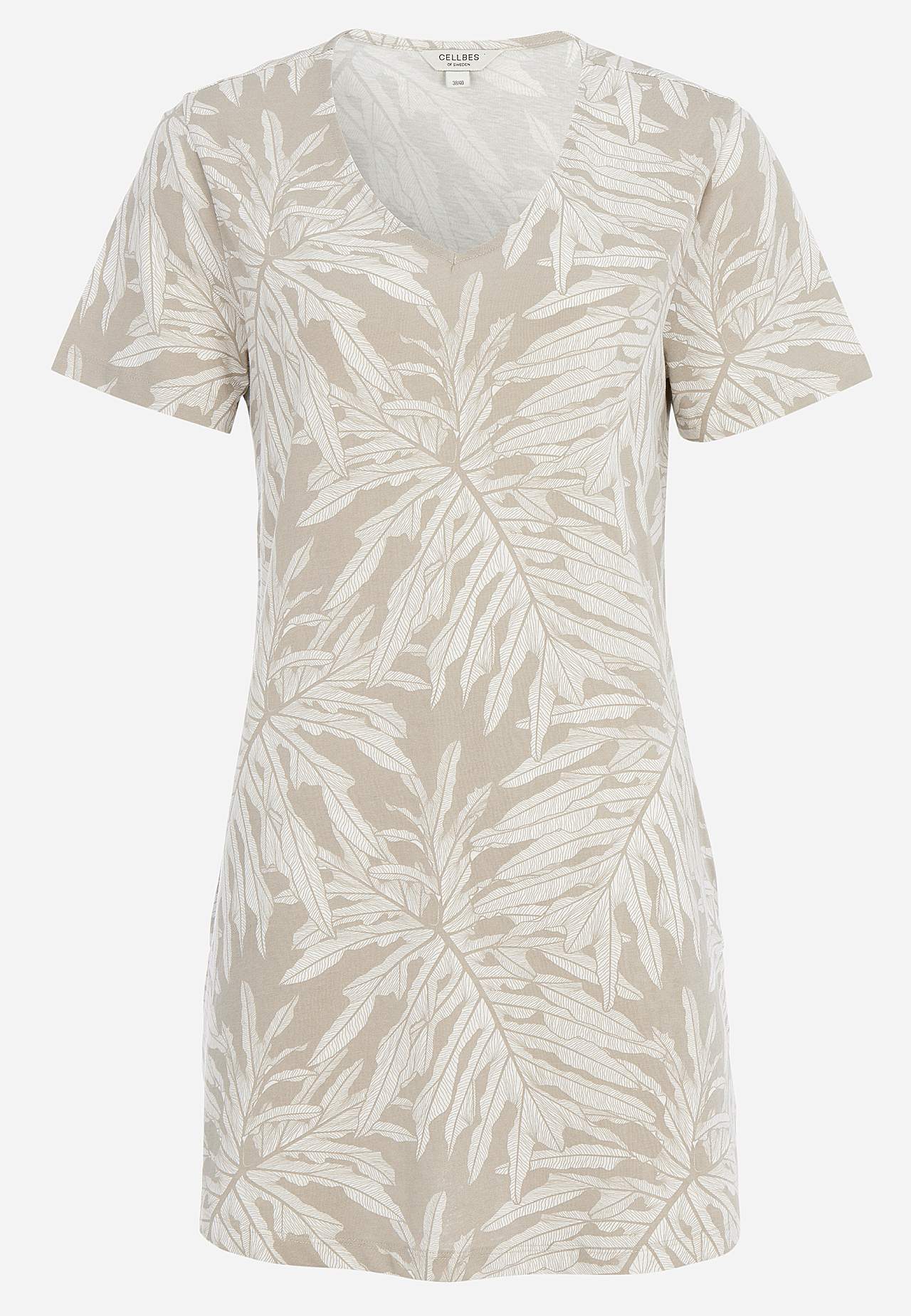 Tunika i ekologisk bomull med fickor