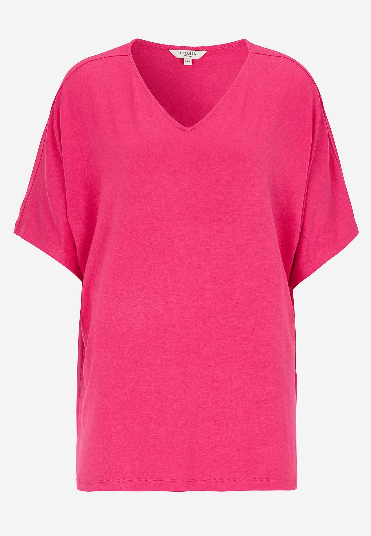 Žerzejový top s rukávem ve stylu kimono