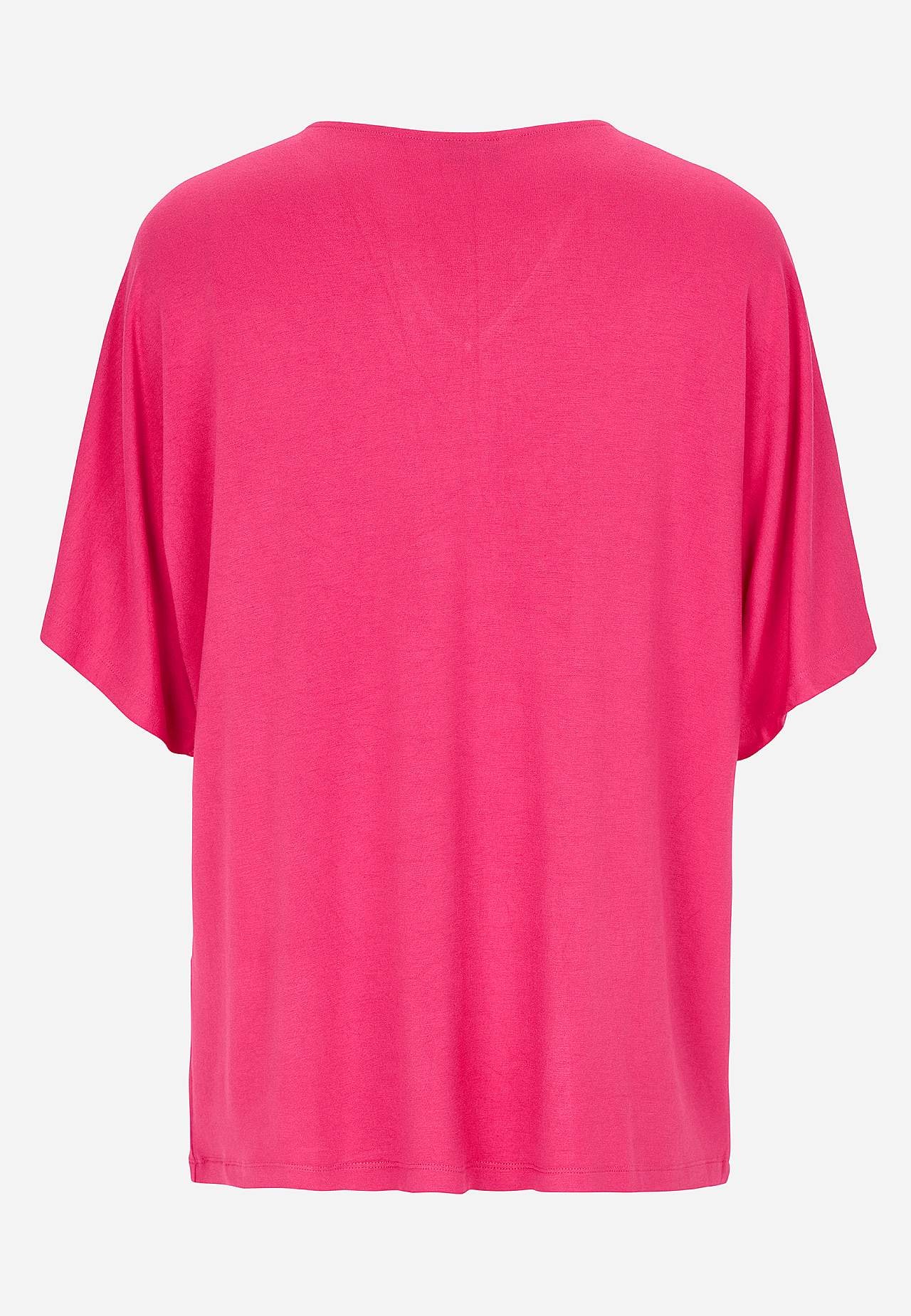 Žerzejový top s rukávem ve stylu kimono
