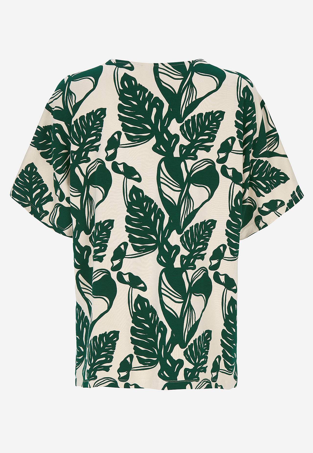 Žerzejový top s rukávem ve stylu kimono