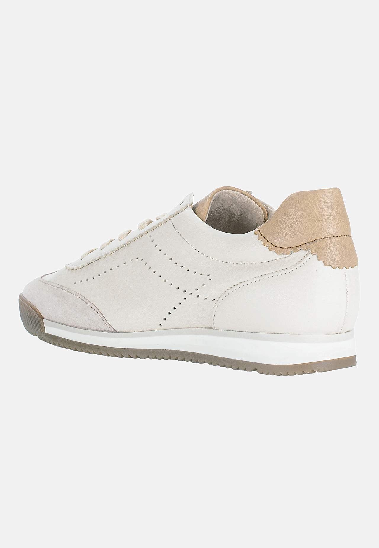 Sneaker i skinn