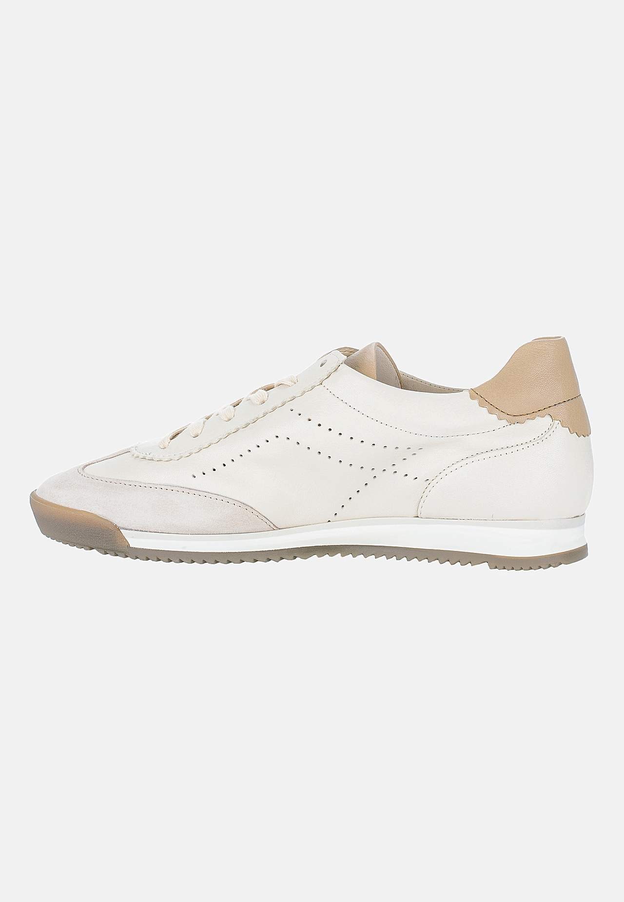 Sneaker i skinn