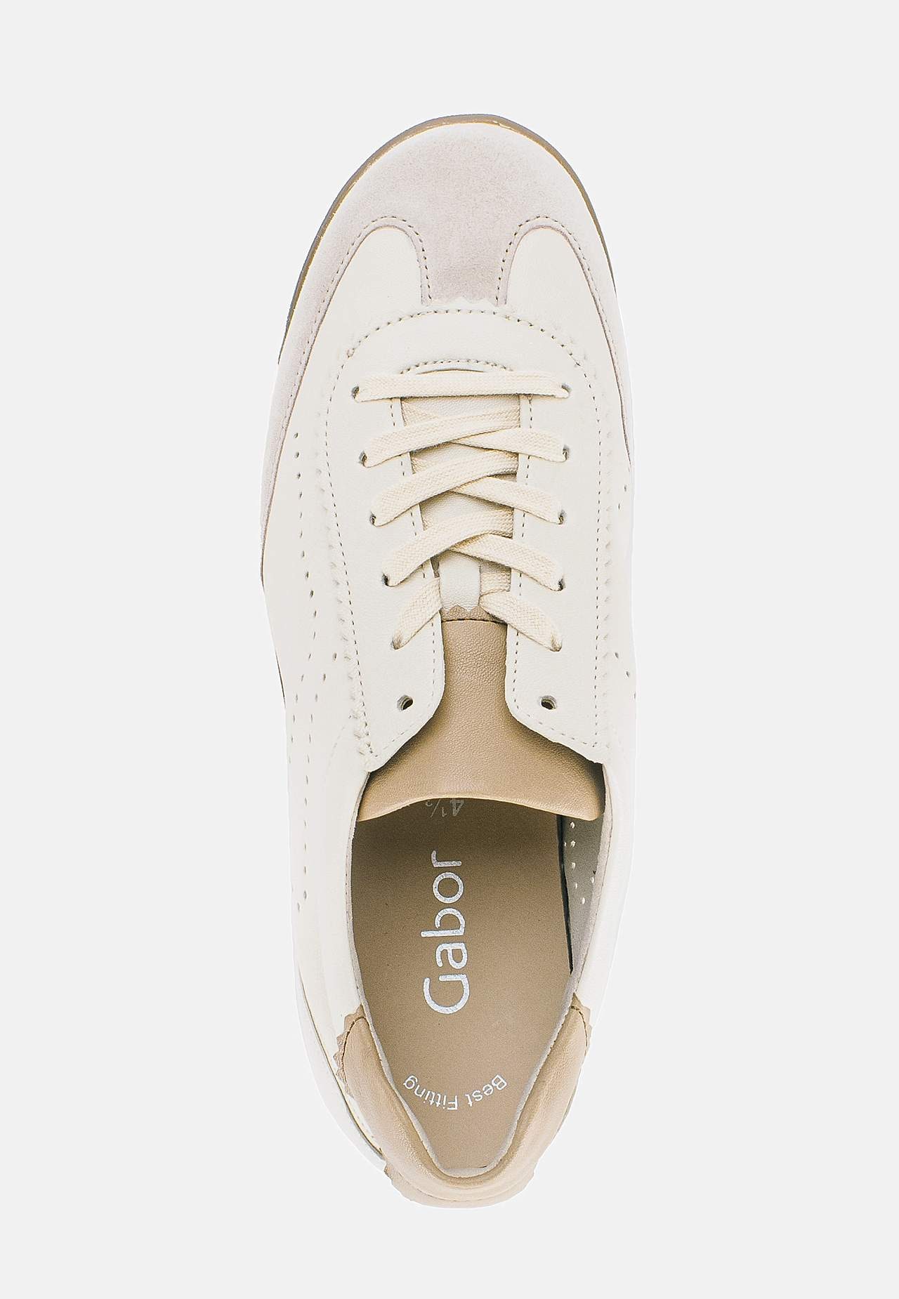 Sneaker i skinn