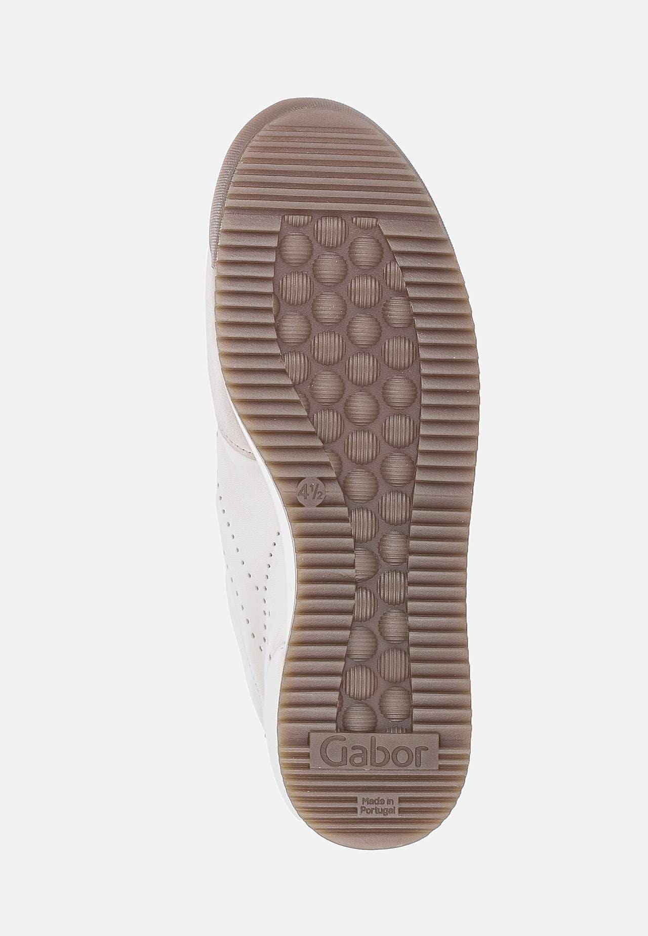 Sneaker i skinn