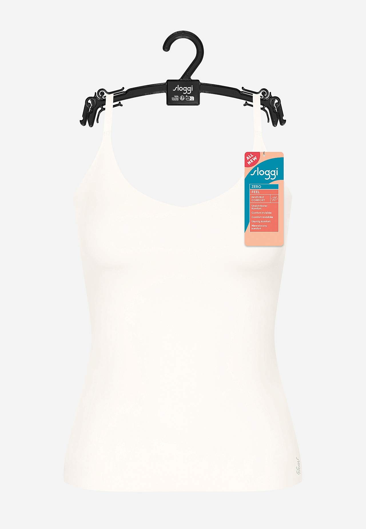 Sömlöst linne med reglerbara axelband ZERO Feel 2.0 Spaghetti top