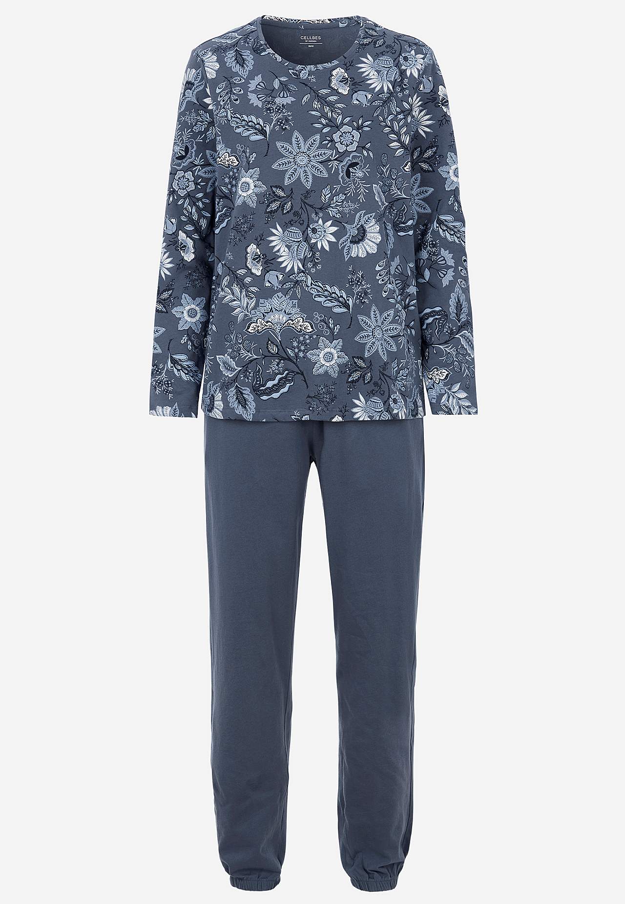 Tvådelad trikåpyjamas